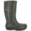 Nora  Size 13  Dark Green  Safety Wellies