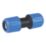 Flomasta  MDPE Coupler 25mm x 25mm