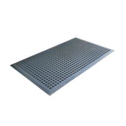 COBA Europe Worksafe Anti-Slip Floor Mat Blue 1.5m x 0.9m x 12mm