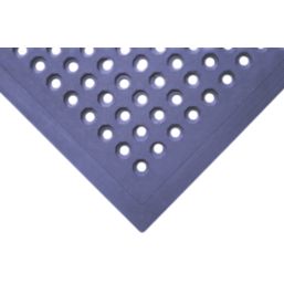 COBA Worksafe Anti-Slip Floor Mat Blue 1.5m x 0.9m x 12mm