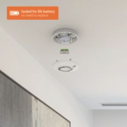 FireAngel Pro Connected FP2620W2-R Battery Interlinked Multi-Sensor Smoke Alarm
