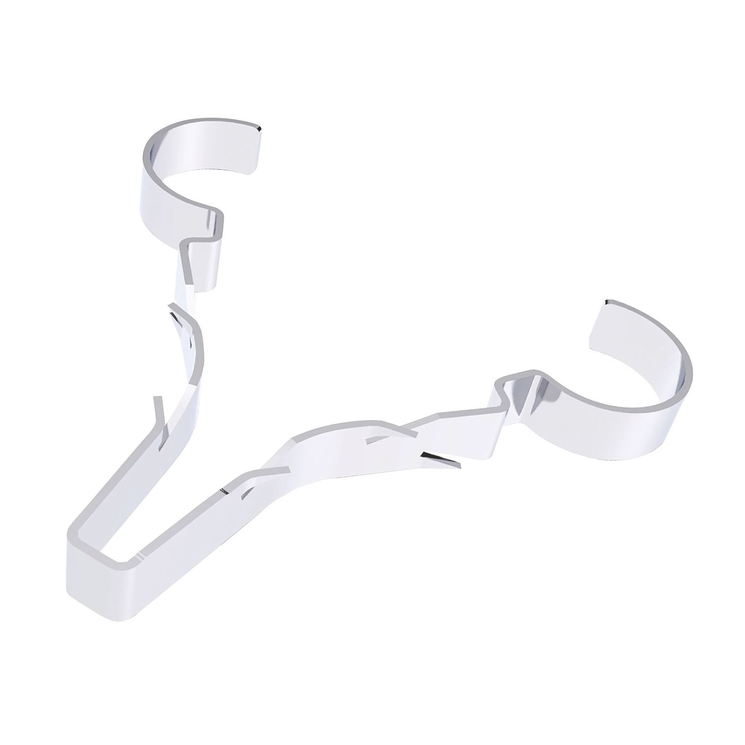 D-Line Safe-D Fire Rated Single Stag Clips 6-8mm² Silver 50 Pack (131HV)
