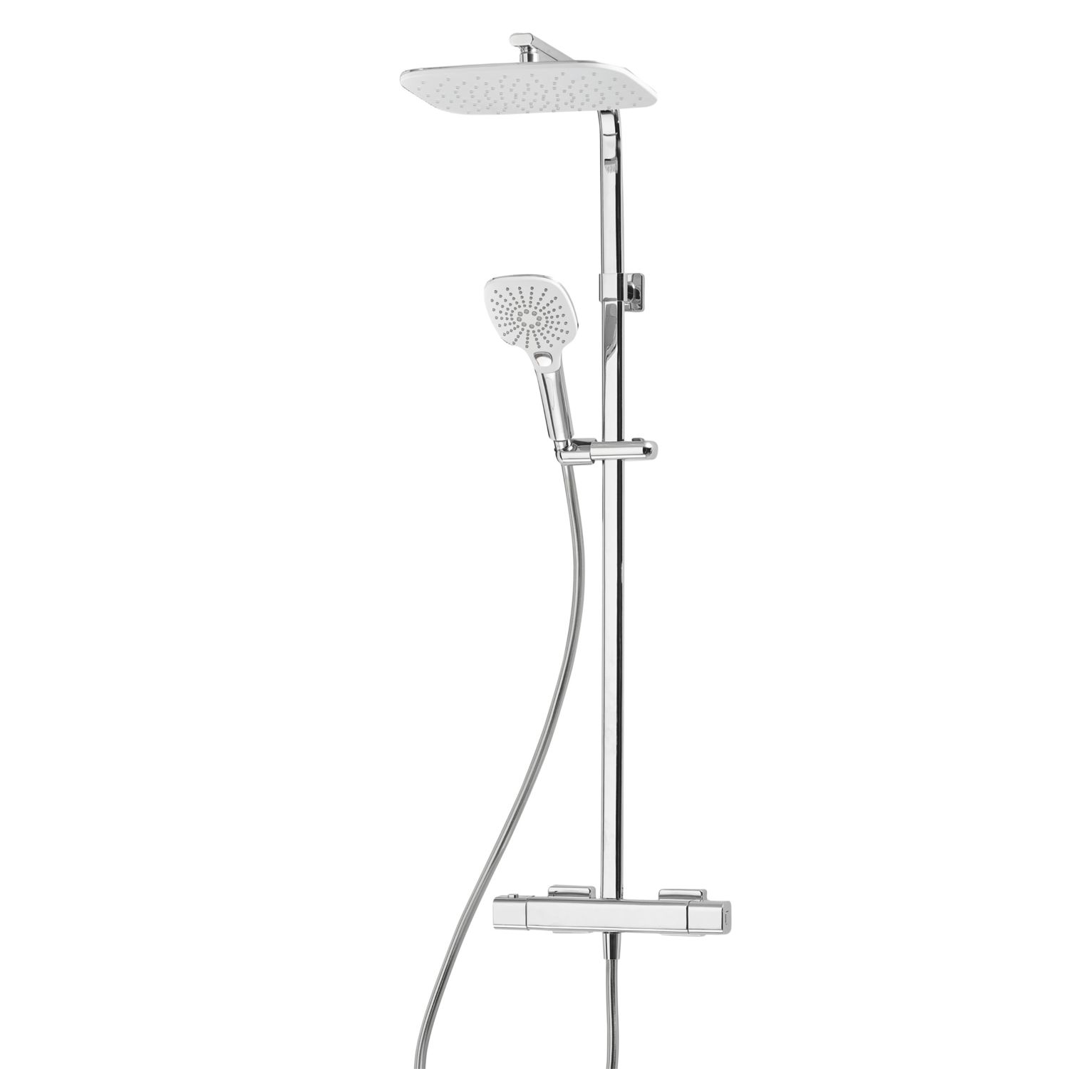 Triton Velino HP Rear-Fed Exposed Chrome Thermostatic Diverter Mixer Shower (131JL)