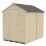 Forest  5' x 7' (Nominal) Apex Overlap Timber Shed with Base & Assembly