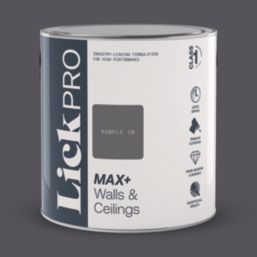 LickPro Max+ 2.5Ltr Purple 10 Eggshell Emulsion  Paint