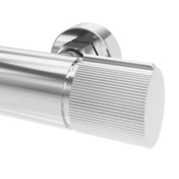 Swirl Gallen Exposed Single Outlet Thermostatic Chrome Shower Mixer
