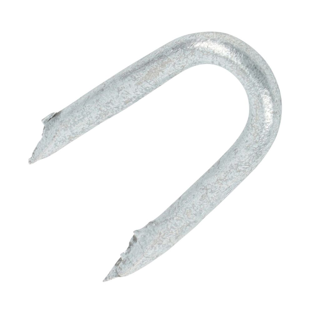 Timco Presser Point Staples Galvanised Silver 2.65mm x 25mm 1kg Pack ...