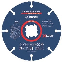 Bosch Expert X-Lock Multi-Material Multi-Wheel 115mm (4 1/2")