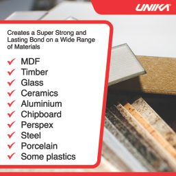 Unika MitreBond 400ml & 100g 2-Part Adhesive Clear