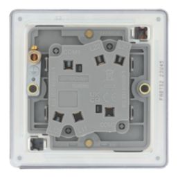 LAP  20A 16AX 2-Gang 2-Way Switch  Antique Brass with Colour-Matched Inserts