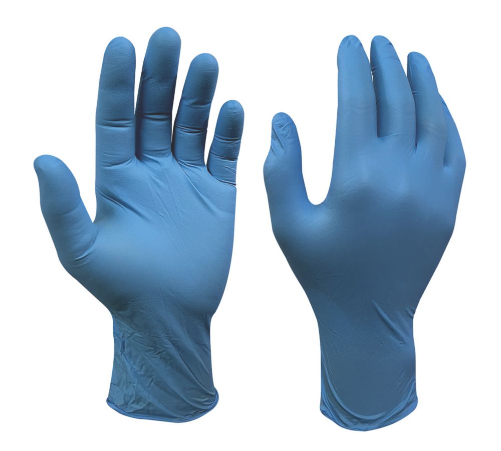 Nitrile gloves screwfix on sale