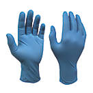 Site SDG230 Nitrile Powder-Free Disposable Chemical Gloves Blue X Large 100 Pack
