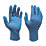 Site  Nitrile Powder-Free Disposable Chemical Gloves Blue X Large 100 Pack