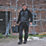 DeWalt Harrison Work Trousers Black/Grey 30" W 29" L