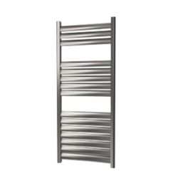 Towelrads 1200mm x 500mm 1851BTU Grey / Silver Flat Designer Towel Radiator
