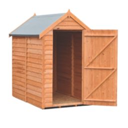 Shire  4' x 6' (Nominal) Apex Overlap Timber Shed