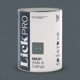 LickPro Max+ 5Ltr Grey 08 Matt Emulsion  Paint