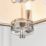Quay Design Polaris 3-Light Pendant Bright Nickel