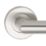 Eurospec  Fire Rated Mitred Lever on Rose Pair Satin Stainless Steel