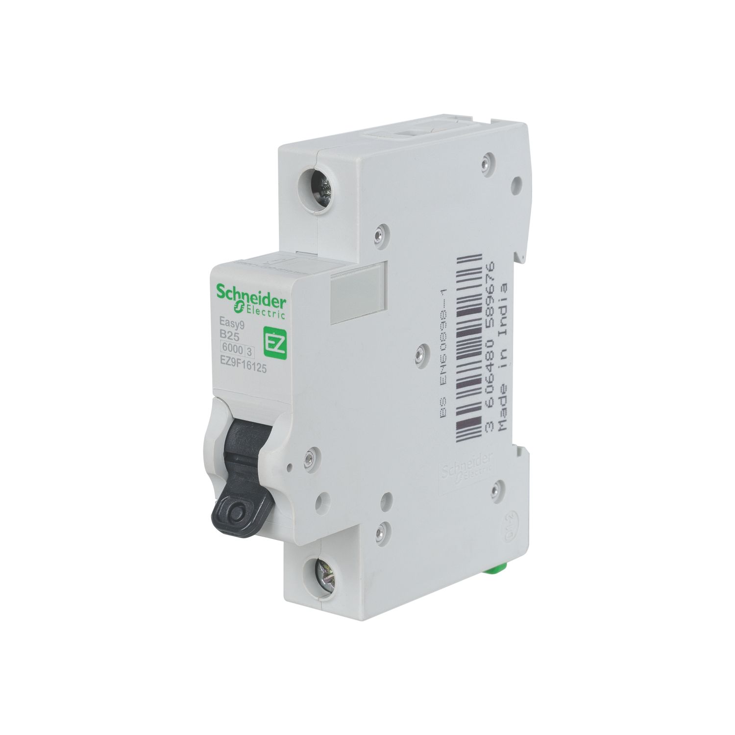 Schneider Electric Easy9 25A SP B Curve MCB (1325P)