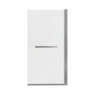 Semi-Framed Chrome Bath Screen Reversible 800mm x 1500mm