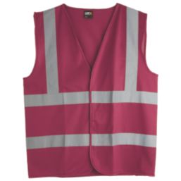 Pro RTX High Visibilty  Waistcoat Maroon 2X Large 52" Chest