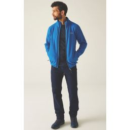 Regatta Hadfield Full Zip Fleece Snorkel Blue 2X Large 51.9" Chest