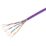 Labgear Cat 5e Purple LSZH 4-Pair 8-Core Unshielded Ethernet Cable 305m Box