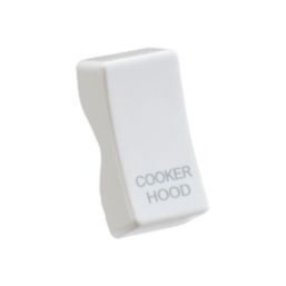 Knightsbridge 'COOKER HOOD' Switch Cover White
