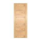 Green & Taylor  Satin Lacquered Oak Wooden Ladder Internal Fully-Finished Door 2040mm x 626mm