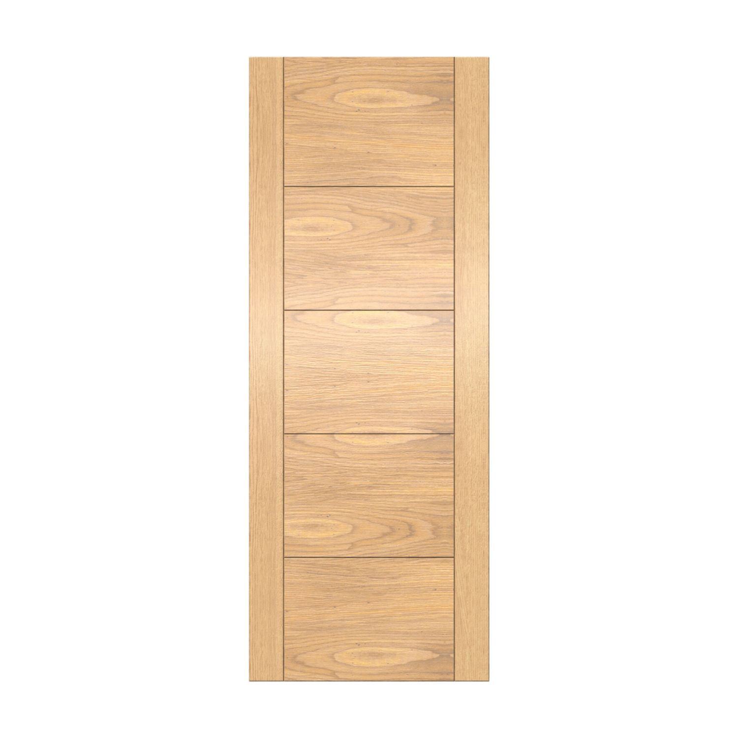 Green & Taylor Satin Lacquered Oak Wooden Ladder Internal Fully-Finished Door 2040mm x 626mm (132CT)