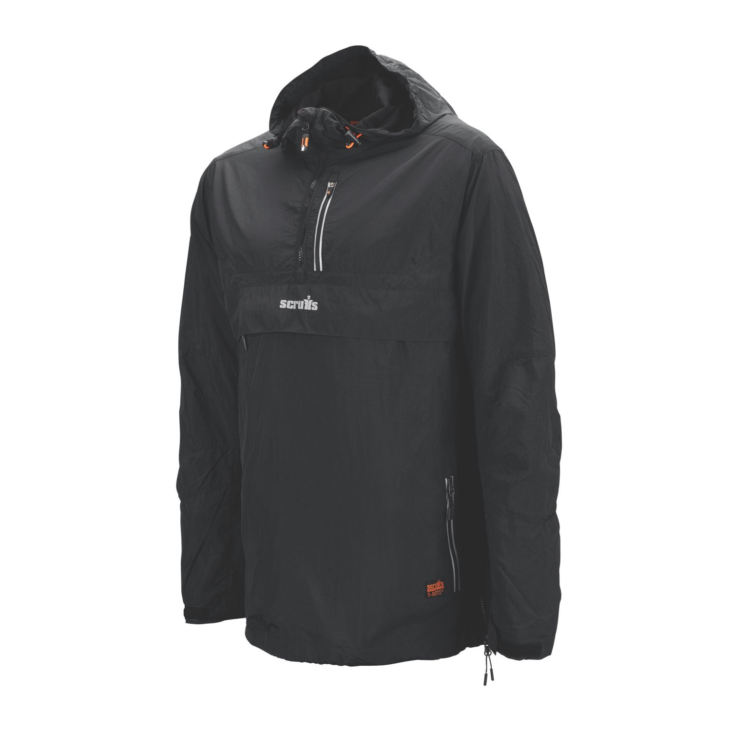 Scruffs Over-The-Head Jacket Black X Large 24" Chest (132FW)