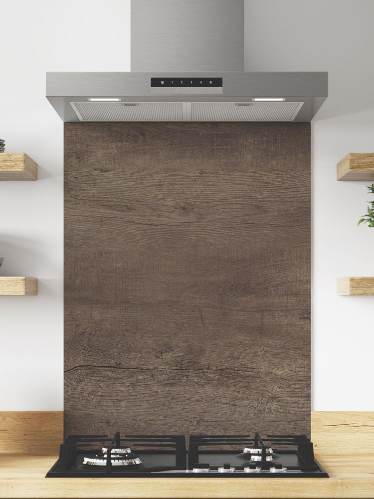 Wilsonart  Viking Oak Hob Splashback 600mm x 800mm x 4mm