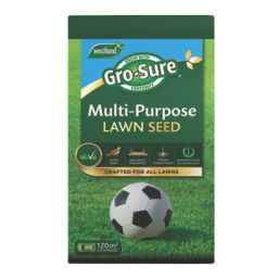 Westland  Gro-Sure Multipurpose Lawn Seed 120m² 3.6kg