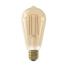 Calex  E27 ST64 LED Light Bulb Gold 250lm 3.5W