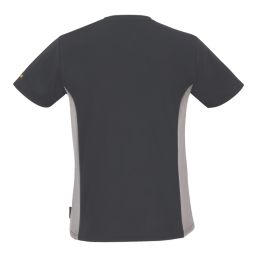 Site Leckman Short Sleeve T-Shirt Black Medium 43" Chest