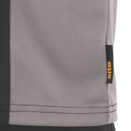 Site Leckman Short Sleeve T-Shirt Black Medium 43" Chest