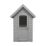 Forest FRA46GYIN 5' x 6' 6" (Nominal) Apex Overlap Timber Shed with Assembly