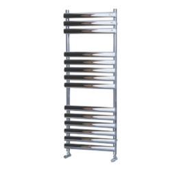 Towelrads 1200mm x 500mm 1221BTU Chrome Flat Designer Towel Radiator