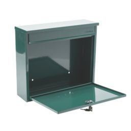 Burg-Wachter Elegance Post Box Green Powder-Coated