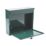Burg-Wachter Elegance Post Box Green Powder-Coated