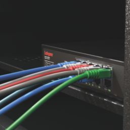 Labgear 60053PI/S 8 Port PoE 10/100/1000Mbps Unmanaged Switch Black