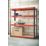 RB Boss  4-Tier Metal Garage Shelving Unit 1600mm x 600mm x 1800mm