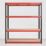 RB Boss  4-Tier Metal Garage Shelving Unit 1600mm x 600mm x 1800mm