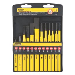 10 Piece Chisel & Pin Punch Set