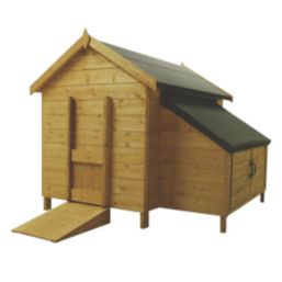 Shire  4' x 4' (Nominal) Tongue & Groove Timber Chicken Coop