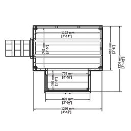 Shire  4' x 4' (Nominal) Tongue & Groove Timber Chicken Coop