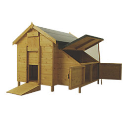 Shire  4' x 4' (Nominal) Tongue & Groove Timber Chicken Coop