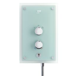 Mira Azora Frosted Glass 9.8kW  Electric Shower