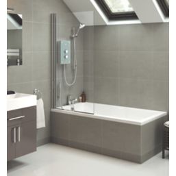 Mira Azora Frosted Glass 9.8kW  Electric Shower